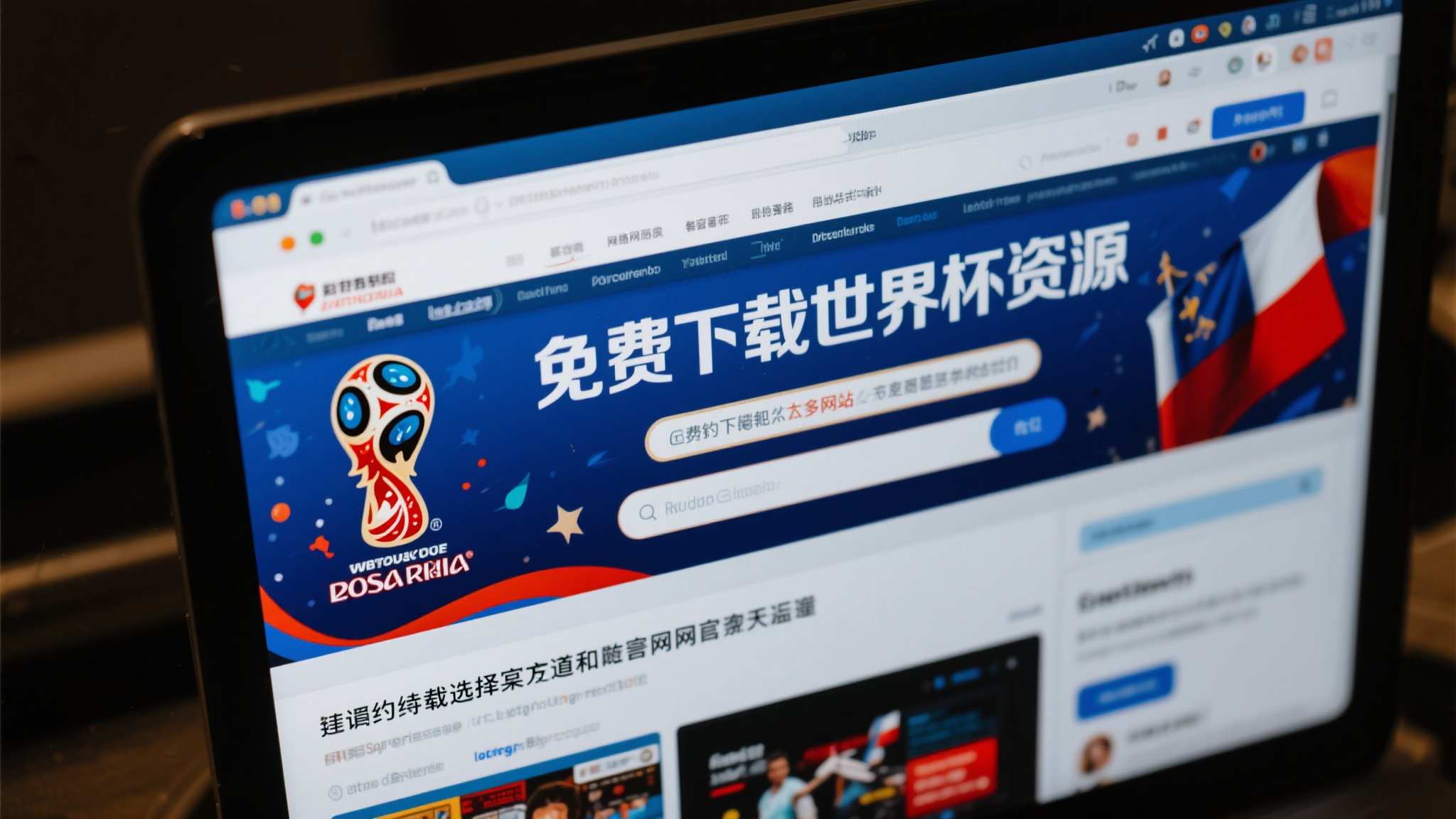 足球世界杯电脑下载